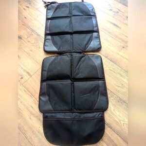 Fortem black seat protector for use under carseat